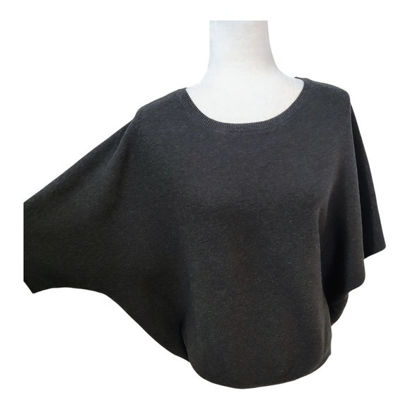 Quince Cotton Cashmere Blend Dolman Sweater T Shirt Women's Boxy Quiet Luxury XL - Picture 7 of 12